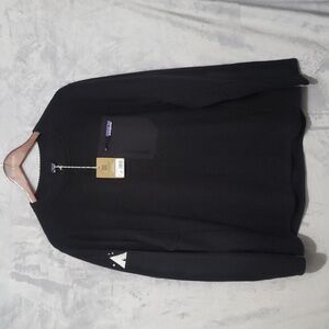 NWT Patagonia Crew Long Sleeve Men's Shirt, Size: L: Color: Black